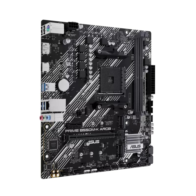 Amazon.in: Buy ASUS Prime B550M-K ARGB AMD B550 (Ryzen AM4) mATX